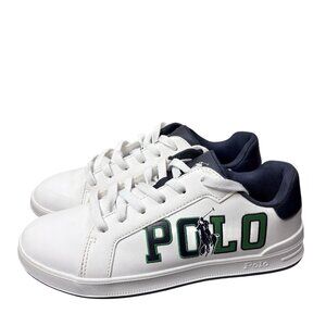 Polo Ralph Lauren Sneakers Heritage Court III Graphic Logo Unisex Youth 6 Logo